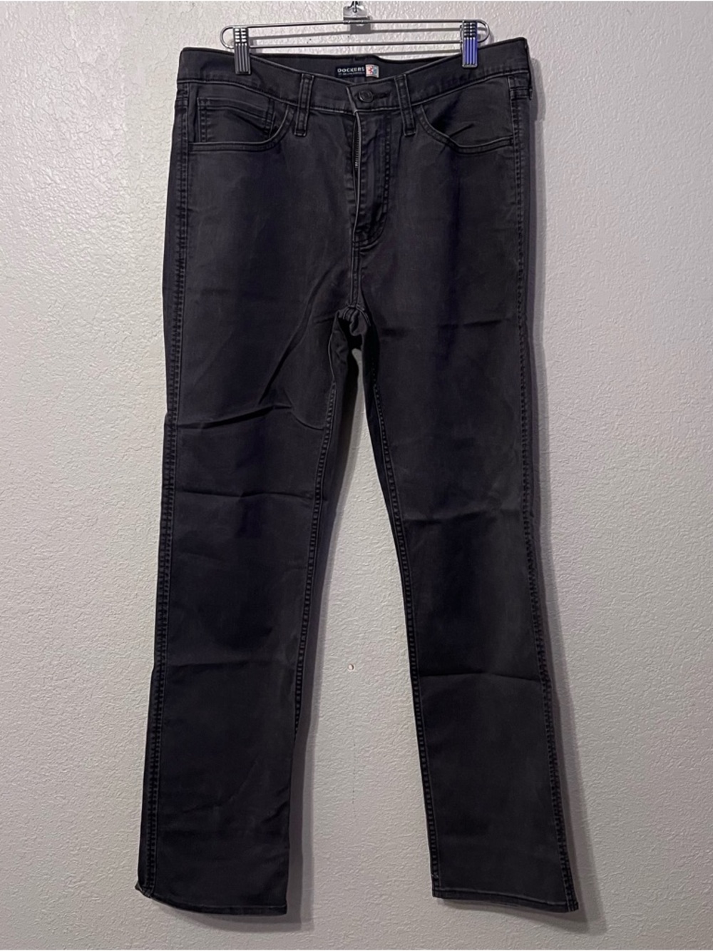 Dockers Men's Black Slim Jeans